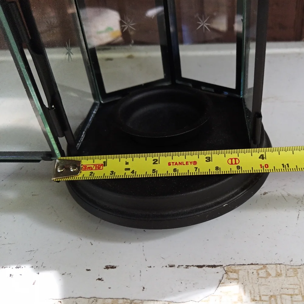 IKEA lantern matte black